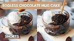 Eggless Chocolate Mug Cake #SHORTS | 2 Minute Chocolate ...