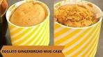 EGGLESS GINGERBREAD CAKE IN A MUG |QUICK ...