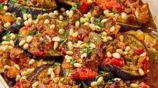 Egyptian Moussaka (Saucy Eggplant and Beef Casserole)