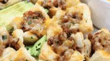 Einfache Taco-Häppchen aus der Heißluftfritteuse