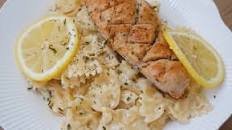 Emmental cheese chicken breast lemon pasta | Making pasta withou