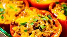 Enchilada Stuffed Peppers Recipe