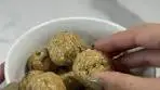 energy bites 😋 recipe: 1/4 cup honey/ maple syrup/ agave 1/2 ...
