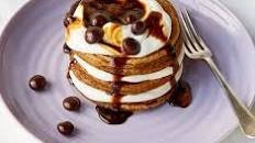 Espresso martini pancakes