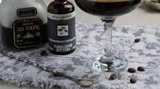 Espresso Martini with Coffee Tequila and Cardamom Bitters