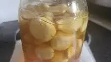 Fermented garlic and honey
