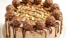 Ferrero Rocher Cheesecake {No Bake Recipe}