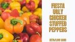 Fiesta Ugly Chicken Stuffed Peppers Quick, Easy, So Good!