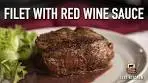 Filet Mignon with Red Wine Reduction Sauce Recipe