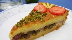 Filled Yogurt Cake With Lemon Ouzo Syrup