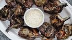 Fire Roasted Artichokes with Roasted Garlic Aioli | Even Non ...