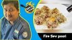 Fire Sev Puri | फायर शेव पुरी | How to make cheese sev puri ...