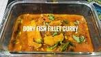 Fish (Dory) Fillet Curry ll Within Short Time Can Make It!!