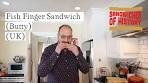 Fish Finger Sandwich (Butty) (UK) on Sandwiches of History⁣