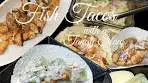 Fish Tacos ~ Tangy Slaw~ Fish Sauce