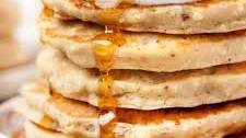 Fluffy Vanilla Coconut Pancakes