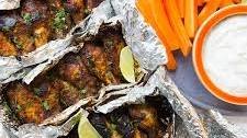 Foil-Pack Grilled Sweet-and-Spicy Chicken Wings