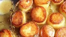 Fondant Potatoes with Duck Fat and Thyme