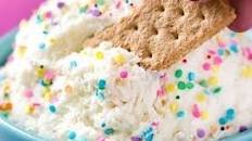 Four Ingredient Funfetti Cake Batter Dip