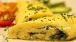 French Omelet with Cheese & Herbs Recipe