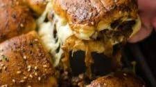 French Onion Beef Sliders For A Crowd