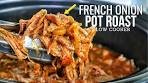 French Onion POT ROAST Recipe to Die For!