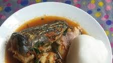 Fresh fish pepper soup