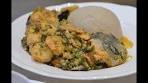 Fresh Fish Soup with Okro and Eba | Three Course Meal ...