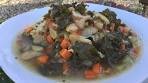 Fresh Kale Soup With Bacon & Butter Beans-Comfort Food ...