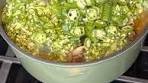 Fresh okra soup & eba . Yummy. 😋 | Fresh okra soup & eba ...