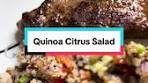 Fresh Quinoa Citrus Salad Recipe