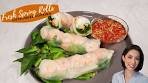 Fresh Spring Rolls | How to make Vietnamese Spring Rolls ...