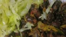 Fried njahi or black beans