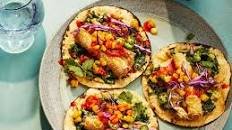 Fried Yuba Tacos with Sweet Corn Relish