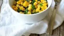 Frozen Kale Recipe - Herbed Corn & Kale