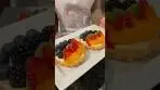 Fruit tarts with a luscious vanilla cream filling 🍓🫐🍑🥝 (part 1/2 ...