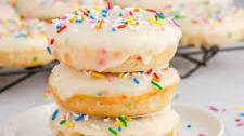 Funfetti Cake Mix Donuts