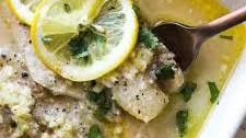 Garlic Butter Baked Pollock