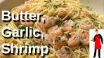 Garlic Butter Shrimp Pasta Recipe, easy and delicious!