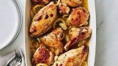 Garlic Confit Chicken with Lemon and Thyme