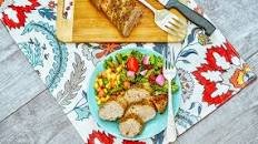 Garlic Herb Air Fryer Pork Tenderloin Recipe