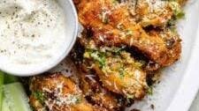 Garlic Parmesan Chicken Wings