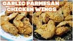 GARLIC PARMESAN CHICKEN WINGS