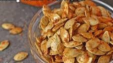 Garlic-Parmesan Pumpkin Seeds