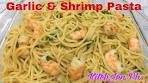 GARLIC & SHRIMP PASTA with OLIVE OIL | Kitch-Jen Ph