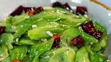 Garlic Stir Fry Bitter Melon (蒜蓉炒苦瓜)