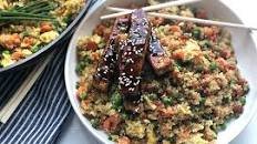 General Tso’s Tofu and Quinoa Fried Rice