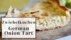 German Onion Pie - Zwiebelkuchen - Recipe