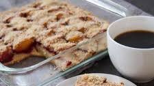 German plum cake (Pflaumenkuchen)