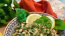 Giant couscous salad with fresh herbs & nuts